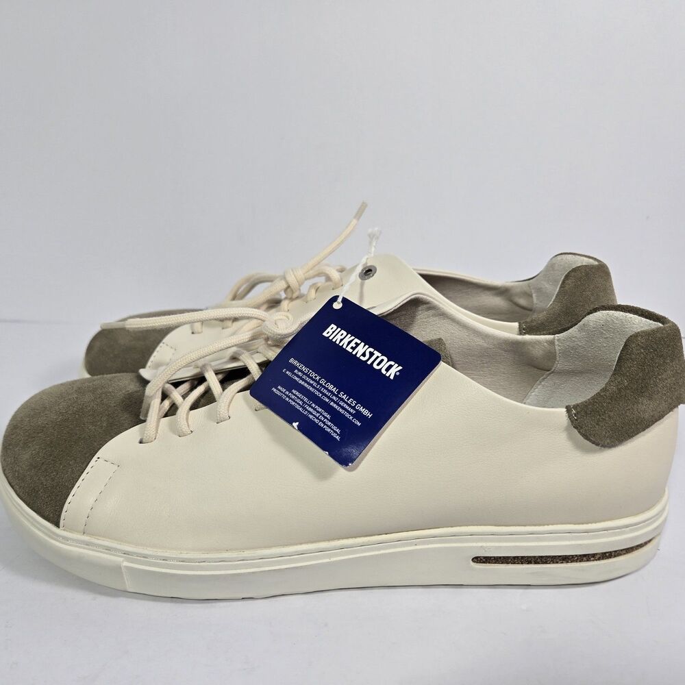 Birkenstock Bend Low Decon Pop Lace Up Sneakers Leather Shoes Mens 12 WIDE US